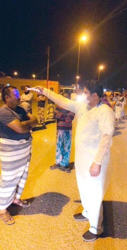 مستشفى الرفايع بالجمش يواصل مكافحة “كورونا” بالمسح النشط والتوعية المكثفة