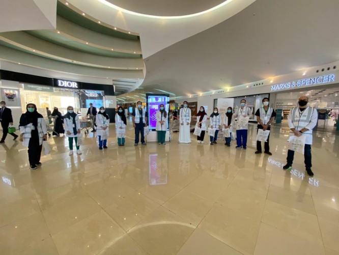 توعية اكثر من 500الف زائر في 7 مجمعات بالشرقية