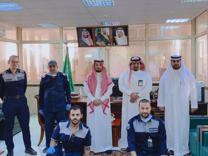 منسوبي جمرك حالة عمار يحتفلون بعيد الفطر المبارك