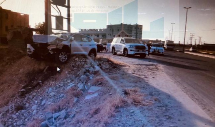 الرائد “الغيلاني” يتعرض لإصابات طفيفة بعد وقوع حادث مروري ببارق