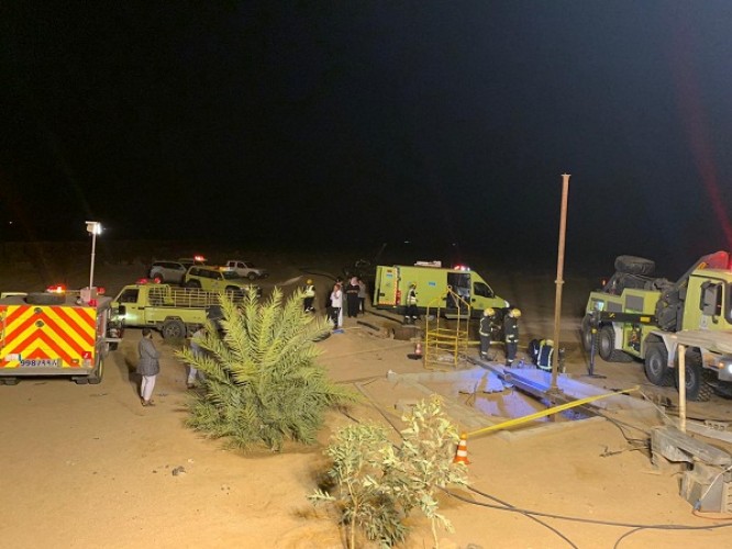 الرس .. سقوط مواطن أربعيني في بئر بمزرعه ووفاته .. والدفاع المدني ينتشل جثمانه!