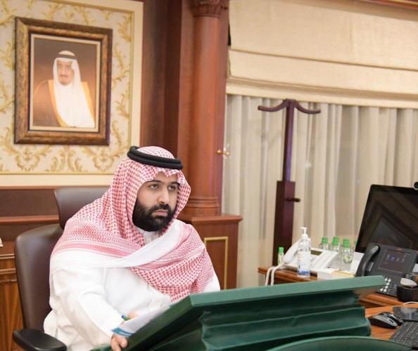 سمو نائب أمير جازان يدشن عن بعد عبر -الاتصال المرئي- مبادرة غرفة جازان تحالف الكيانات الناشئة بالشراكة مع عيادات الأعمال..