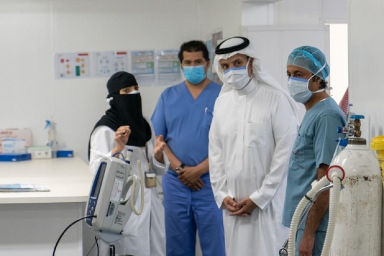 الدكتور الغامدي يدشن عيادة الرعاية العاجلة بمحجر الجبيل الصحي