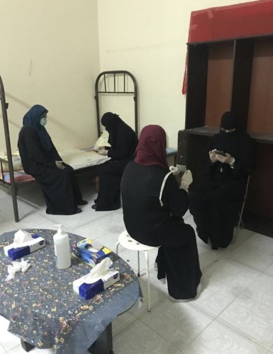 ضمن الاجراءات الوقائية…فحص إلكتروني لعاملات دار تربية الأحساء