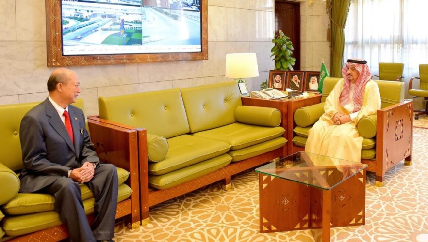 سمو الأمير فيصل بن بندر يستقبل سفير جمهورية ميانمار لدى المملكة