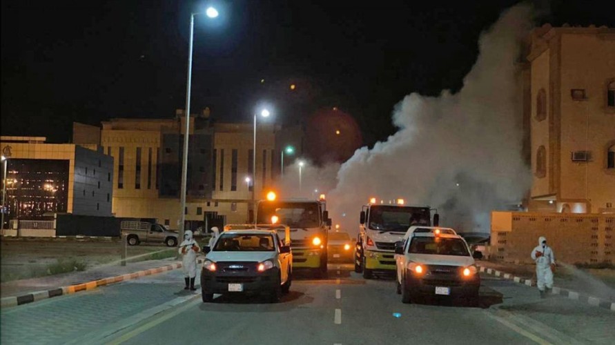 أمانة الشرقية: (936) جولة رقابية وتعقيم وتطهير (1585) موقع يوم أمس الأربعاء