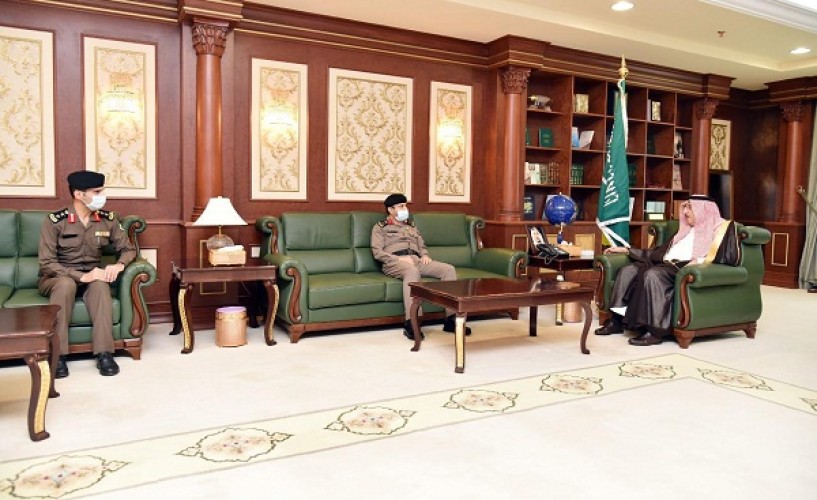 سمو الأمير محمد بن ناصر يلتقي مدير المرور المعين بالمنطقة ..