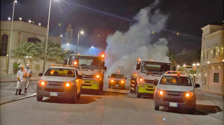 أمانة الشرقية تقوم بـ 868 جولة رقابية وتعقم وتطهر 1080 موقع أمس الثلاثاء