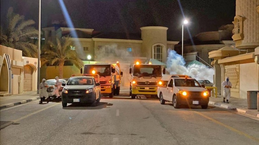 أمانة الشرقية: (870) جولة رقابية وتطهير وتعقيم (980) موقع