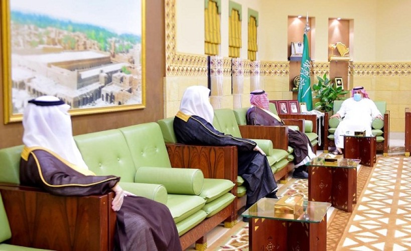 وكيل إمارة منطقة الرياض يستقبل مديري التعليم والشؤون الإسلامية والنقل بالمنطقة
