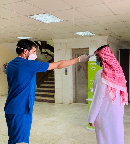 صحة حفر الباطن تواصل حملاتها التوعوية للوقاية من فيروس كورونا بأمانه حفر الباطن