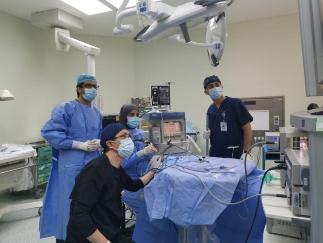 استئصال ورم من “حنجرة “رضيع بولادة الدمام