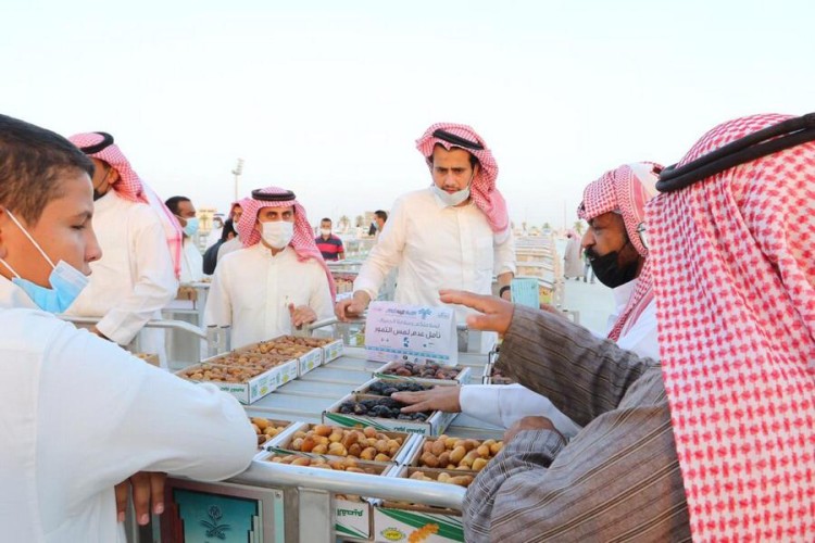 انطلاق موسم عنيزة للتمور 41 وسط اجراءات احترازية