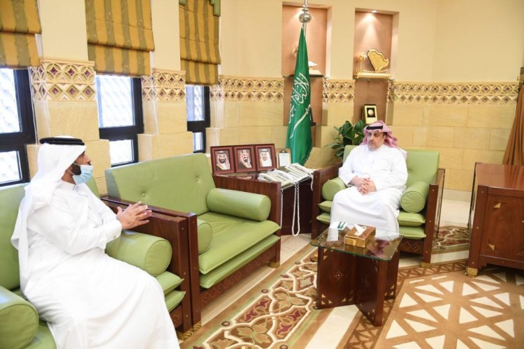 الدكتور السديري يستقبل مدير فرع وزارة البيئة بالرياض