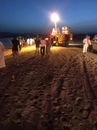 الدفاع المدني برنية ينتشل جثة طفل بمستنقع وادي رنية