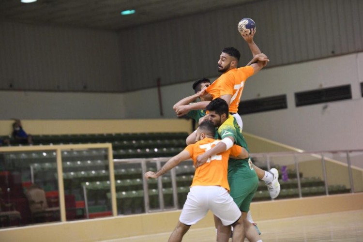 النور ومضر يواصلان صدارتهما للدوري الممتاز لشباب اليد