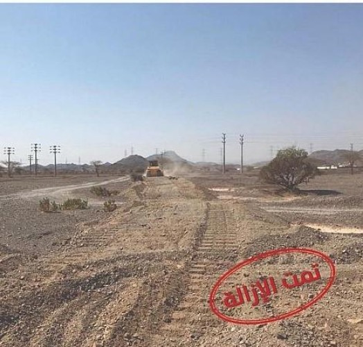 كان مجهزاً للبيع على المواطنين بدون صكوك .. “أمانة المدينة” تُزيل مخططاً مخالفاً بمنطقة أبيار الماشي