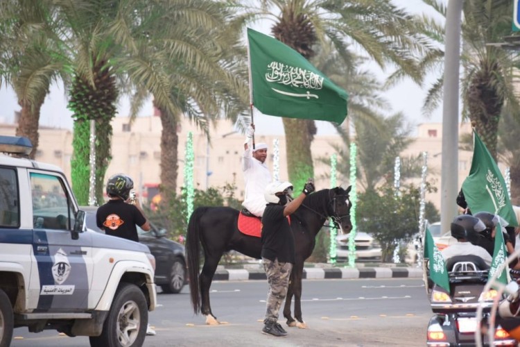 محافظة صبيا تحتفل باليوم الوطني الـ( 90 )