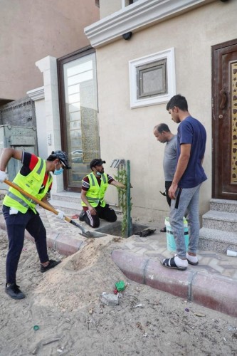 فريق رواد الأحساء يشارك في مبادرة الاحساء تغرس 2020