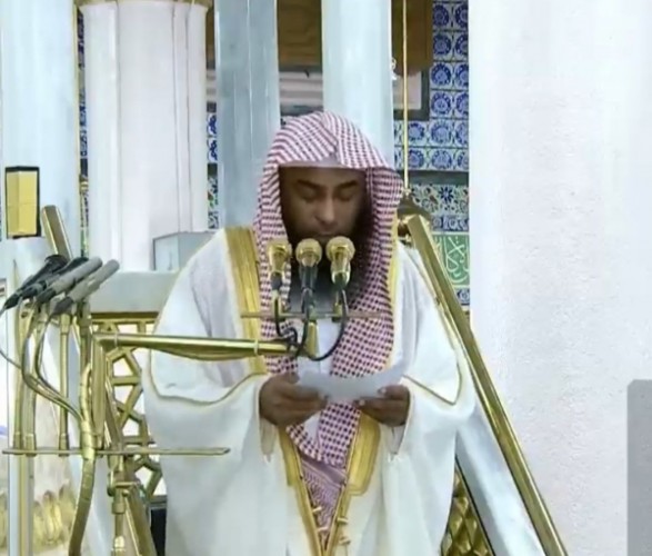 فضيلة الشيخ / صلاح البدير – في خطبة الجمعة : احفظوا للأطباء مكانهم وللمريضين قدرهم، واشكروا لهم جهدهم وتضحياتهم