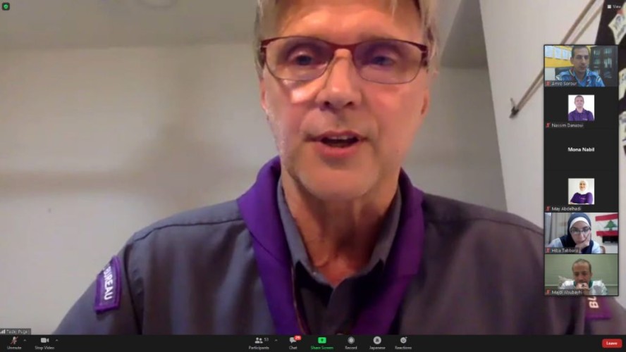 المسئولين المتفرغين للعمل الكشفي يتعرفون على كيفية التعامل مع الواقع المتغير الجديد 