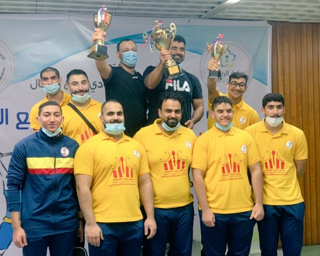 شباب الترجي أبطالاً للمملكة لرفع الأثقال