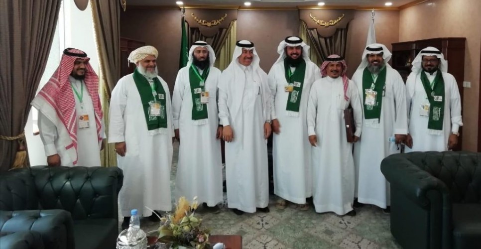 موسوعة كيوبيديا الاعلامية تزور الغرفة التجارية بمنطقة تبوك
