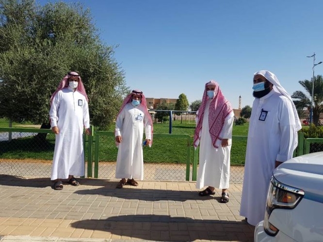 مدير عام فرع الرئاسة العامة لهيئة الأمر بالمعروف في منطقة الجوف يتفقد هيئتي طبرجل والقريات