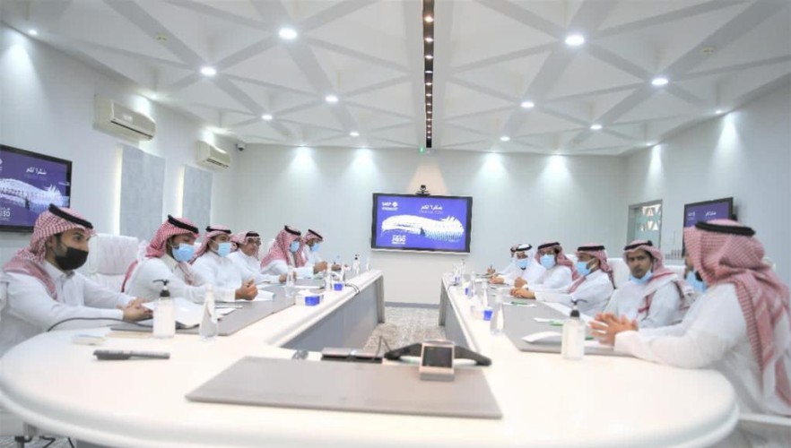 وفد من جامعة الحدود الشمالية يزور المعهد السعودي التقني للتعدين