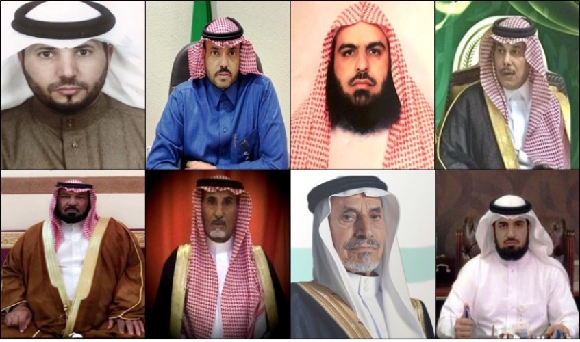 بمناسبة الذكرى السادسة لتولي خادم الحرمين الشريفين مقاليد الحكم …رئيس مركز صوير و عددٌ من مديري الإدارات و المشايخ يعبرون عن مشاعرهم الوطنية