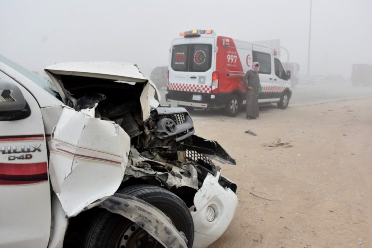 (2055) حالة إسعافية و (69) بلاغ  إضافي تم عن طريق تطبيق أسعفني