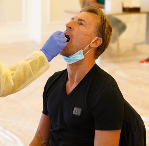 “صحة الرياض” تنفذ الفحص المخبري لكوفيد 19 للاعبي الاخضر