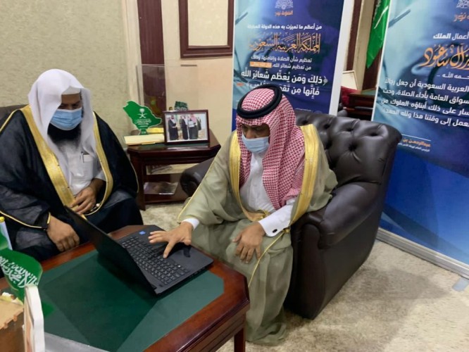 محافظ بيش يدشن حملة “الصلاة نور”