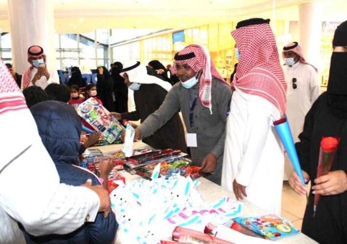 جمعية الأيتام في تبوك تشارك  بالاحتفال باليوم العالمي للطفل