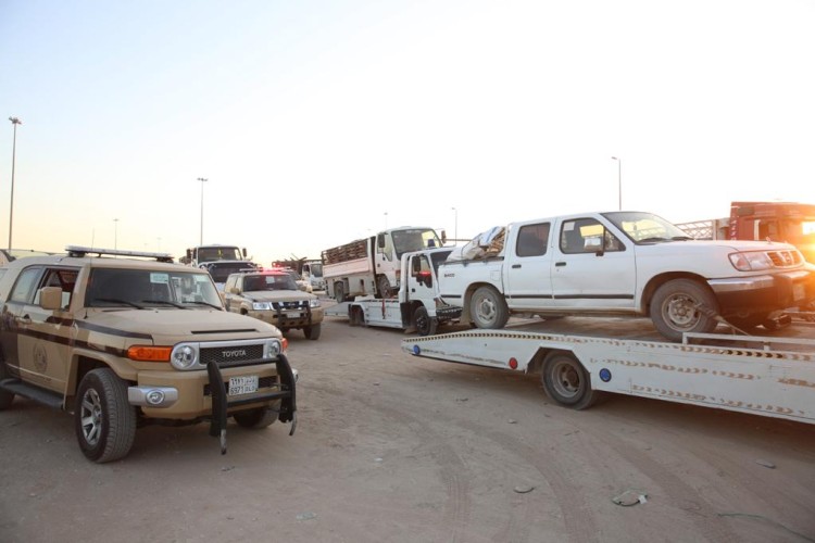 القوات الخاصة للأمن البيئي تضبط 22,8 طناً من الحطب المحلي المعد للبيع في مدينة الرياض