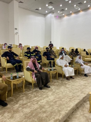 الهلال الأحمر السعودي ينفذ برنامج ‏سمو أمير منطقة عسير”كن مسعفاً” بمركز بللسمر