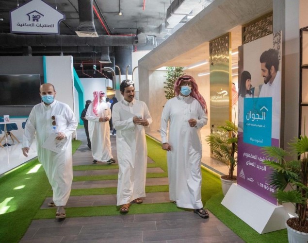 إقبال كثيف لحجز الوحدات السكنية بضاحية الجوان في مركز سكني الشامل