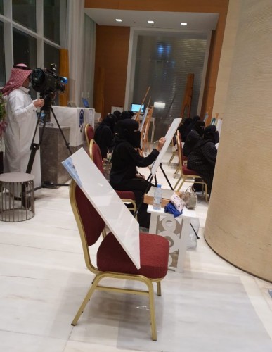 بمناسبة تجديد البيعة السادسة جسفت جازان تنظم مسابقة *رؤية 2030 في عيون الفنانين*