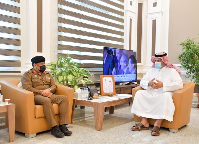وكيل إمارة جازان يجتمع باعضاء فريق اللجنة التنفيذية لتطوير أعمال المرور وأمن الطرق بالمنطقة..