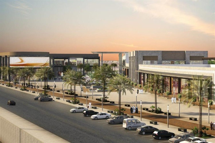 شاهد: مجمع “يو ووك” بالرياض يحاط بـ”سياج حديدي”