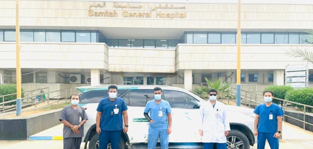 مستشفى صامطة العام ينفذ 13301 زيارة للمرضى في منازلهم