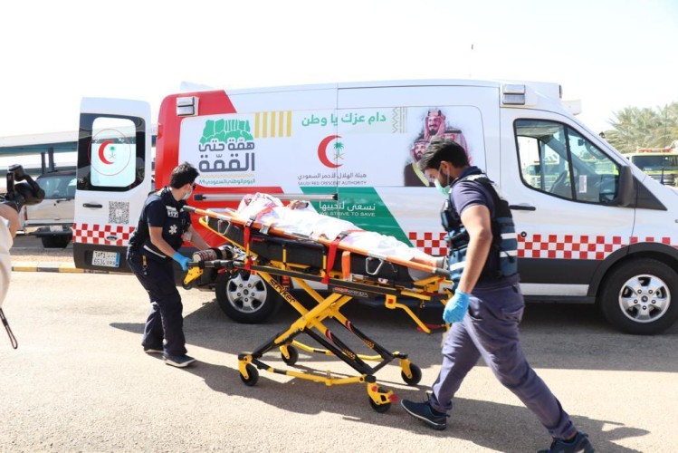 الهلال الأحمر يباشر 1542 حادث خلال عام 2020 في الجوف