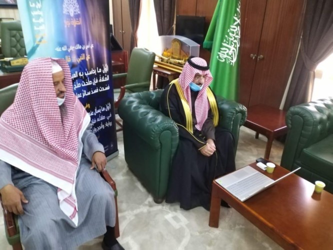 هيئة الأمر بالمعروف بمحافظة ضرما تفعّل حملة «الخوارج شرار الخلق»