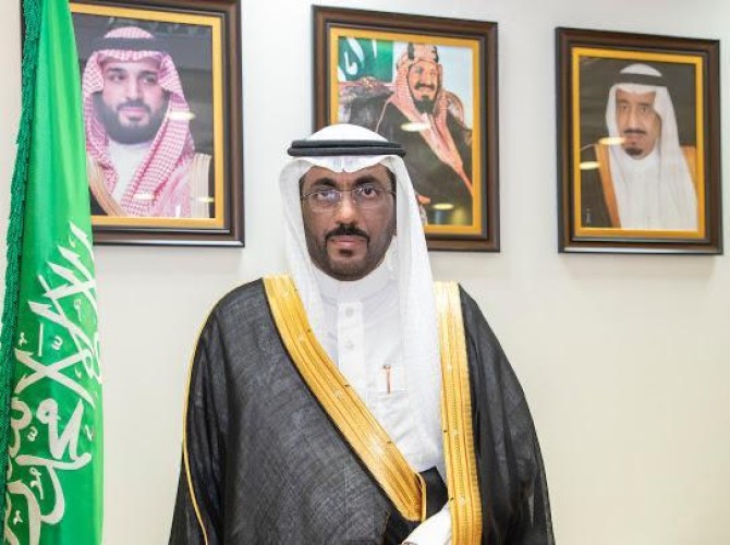 المهندس سامي  الشمري يشكر القيادة الرشيدة بمناسبة ترقيته للمرتبة الرابعة عشرة بوزارة الشؤون الإسلامية