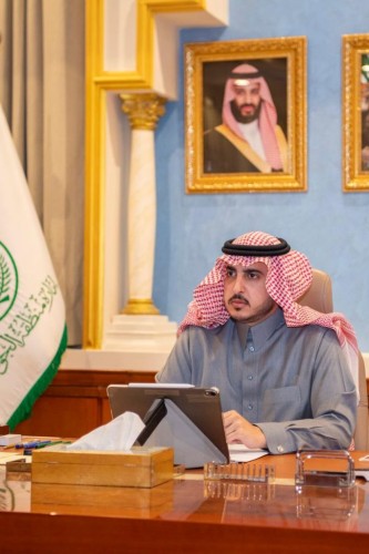 سمو أمير الجوف يرأس اجتماع لجنة السلامة ويقر جائزة للسلامة المرورية