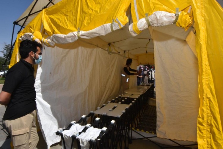 صحة الرياض تنفذ دورة التطهير الكيميائي بمستشفى الايمان العام