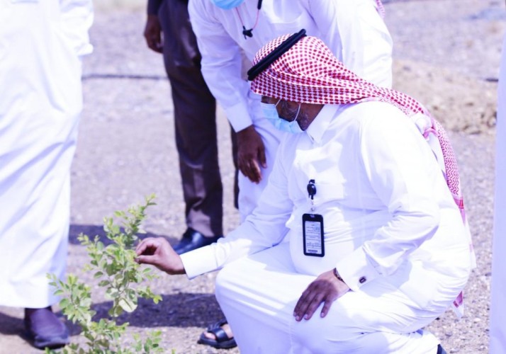 محافظ الدرب يتفقد منتزه السدرة البرّي