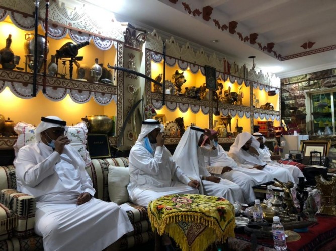 وفد من جمعية طيبة للإعاقة يزور متحف القمة بمكة