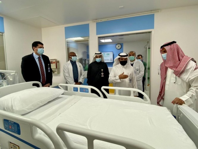 تدشين 6 أسرة إضافية للعناية المركزة في تخصصي الدمام