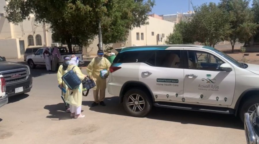 ‏ “الرعاية المنزلية”  في المدينة المنورة تقدم لقاح كورونا للمستفيدين